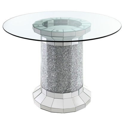 Ellie - Glass Top Dining Table