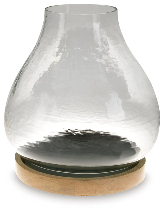 Adalisen - Clear / Brown - Candle Holder