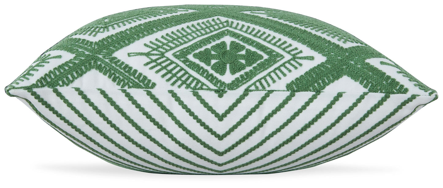 Bellvale - Green / White - Pillow