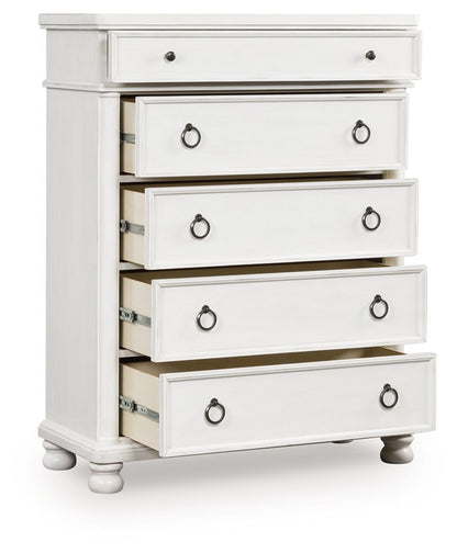 Rowlenstown - Five Drawer Chest
