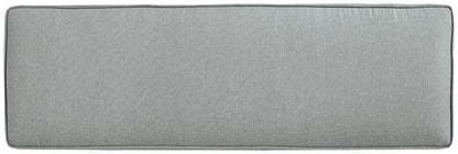 Elite Park - Gray - Bench With Cushion