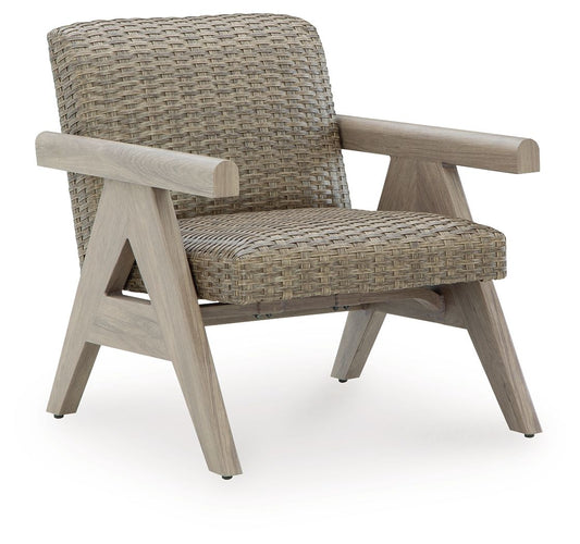 Cliff Trails - Rocking Lounge Chair - Beige
