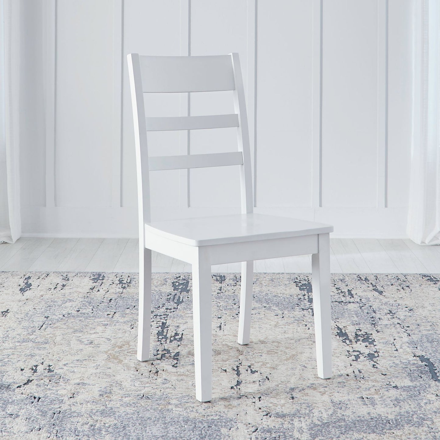 Landale - Ladderback Side Chair (RTA) - White