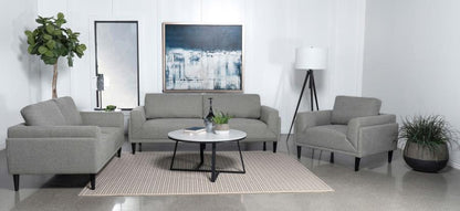 Rilynn - Upholstered Track Arms Sofa Set