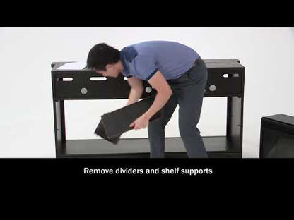Todoe - LG TV Stand With Fireplace Option - Gray