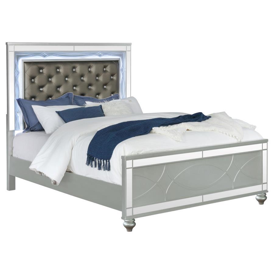 Gunnison - Panel Bed with LED Lighting