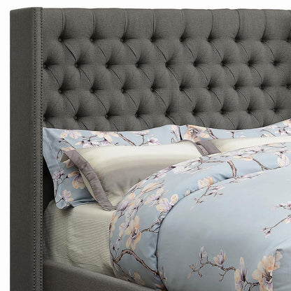 Bancroft - Demi-wing Upholstered Bed