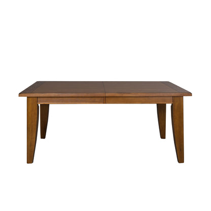 Treasures - Rectangular Leg Table - Dark Brown