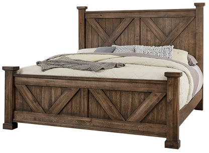 Cool Rustic - X Bed