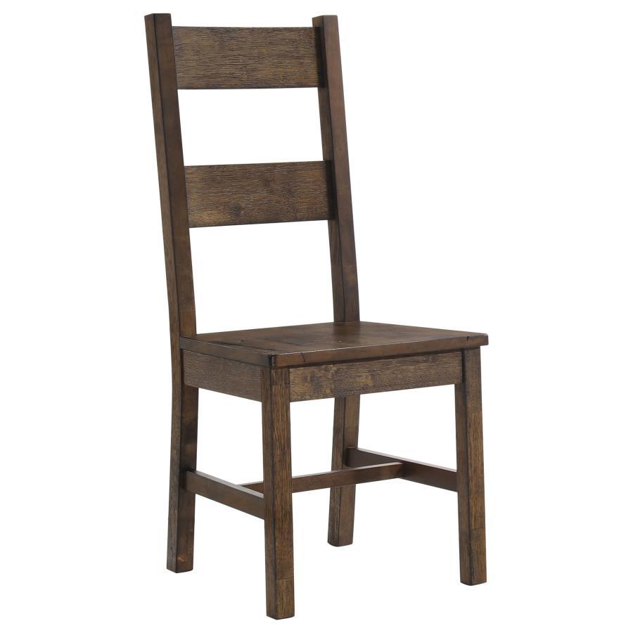 Coleman - Dining Side Chair (Set of 2) - Rustic Golden Brown