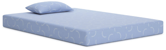 Ikidz Ocean - Blue - Mattress Twin Size And Pillow Set Of 2