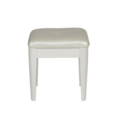 Stardust - Vanity Stool - White