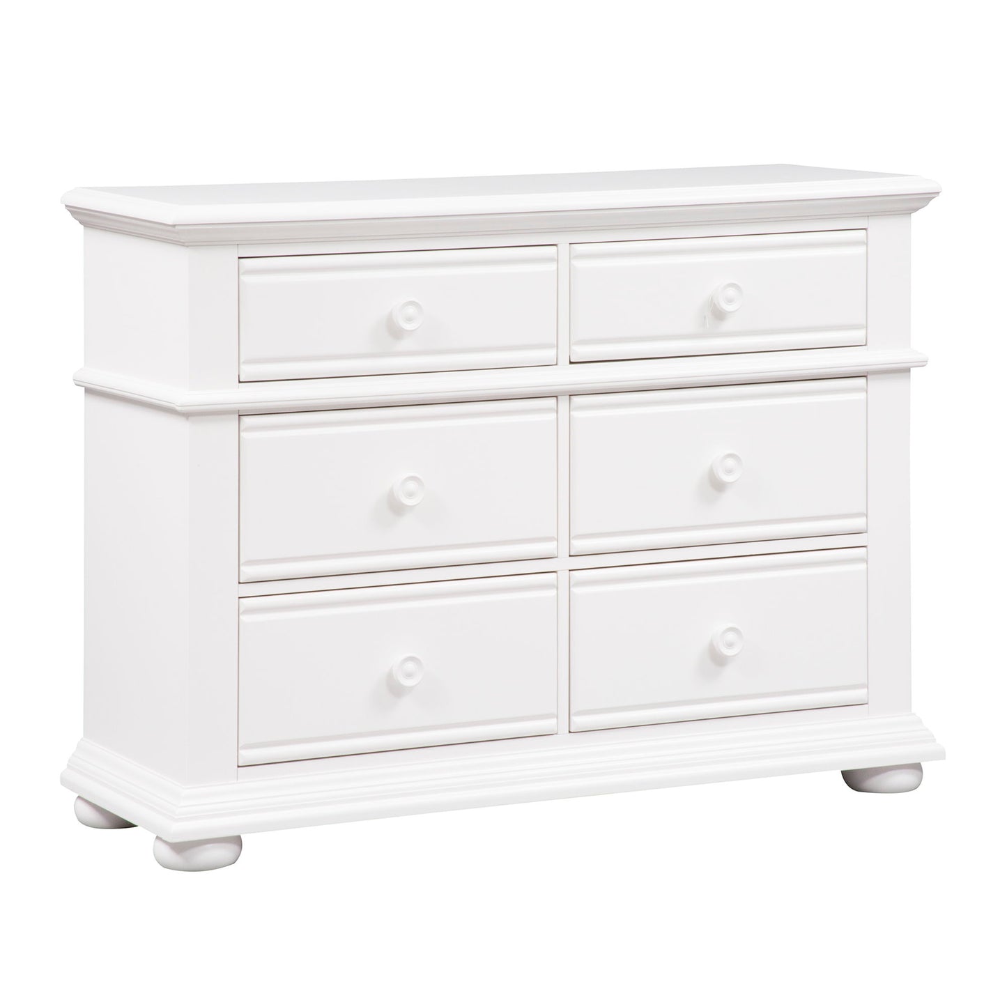 Summer House - 6 Drawer Dresser - White