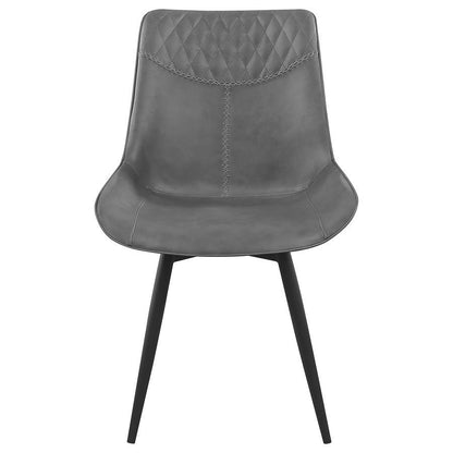 Brassie - Upholstered Side Chairs (Set of 2) - Gray