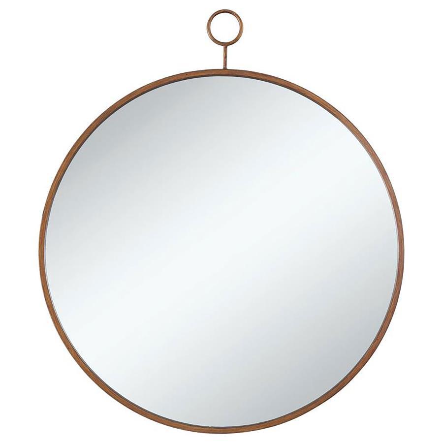 Eulaina - Round Mirror - Gold