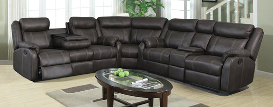 LV7303 Gin Rummy Charcoal Sectional