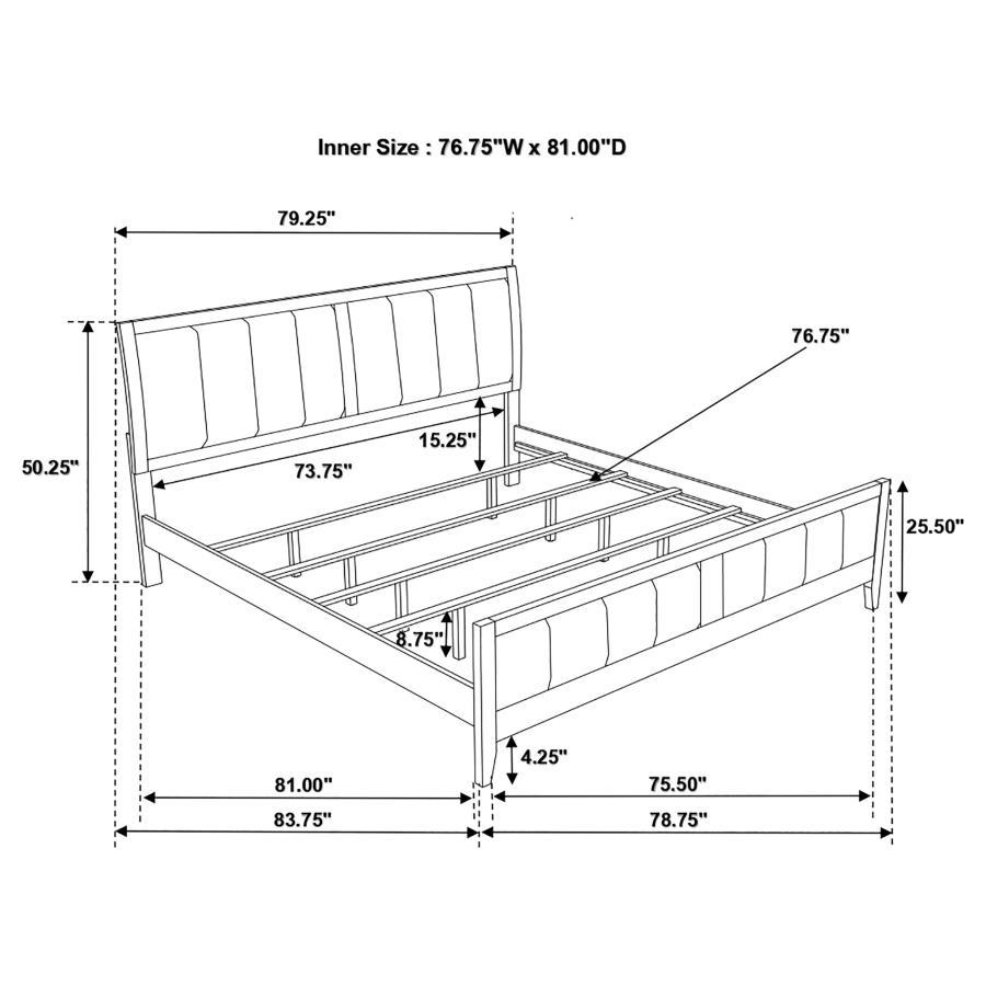 Carlton - Upholstered Bed