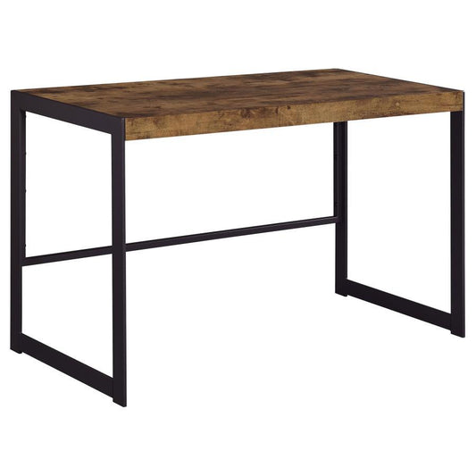 Estrella - Engineered Wood Writing Desk - Rustic Nutmeg