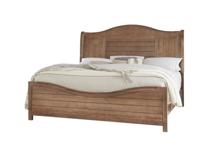 Cool Farmhouse - Sleigh Bed