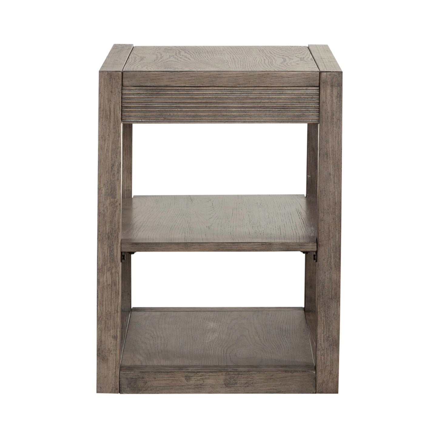 Bartlett Field - Chair Side Table - Gray