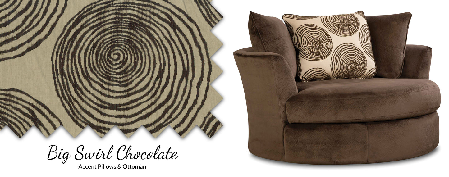 8642 Groovy Chocolate Sectional