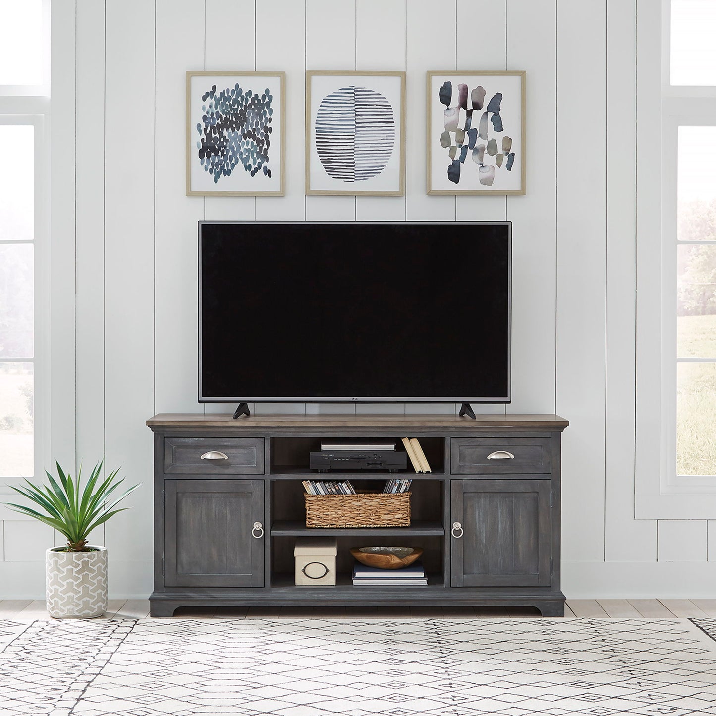 Ocean Isle - Entertainment Tv Stand