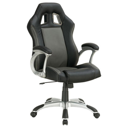 Roger - Adjustable Height Office Chair - Black And Grey