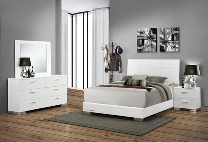 Felicity - Contemporary Panel Bed Bedroom Set