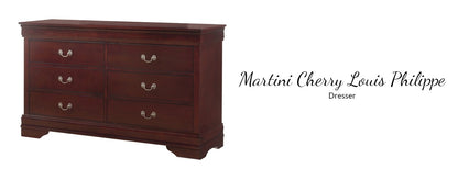 C4937 Martini Cherry Louis Philippe Bedroom