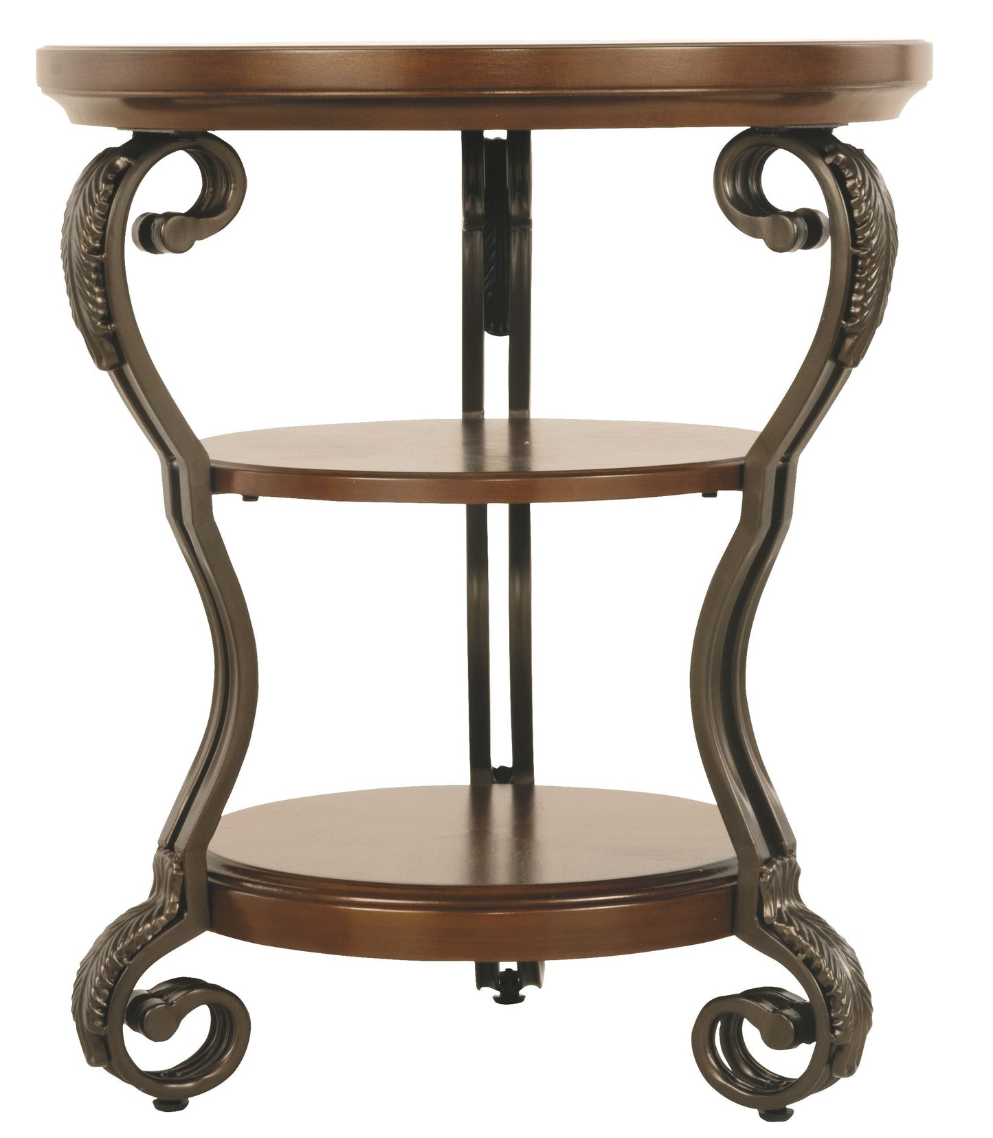 Nestor - Medium Brown - Chair Side End Table