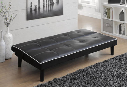 Katrina - Tufted Upholstered Sofa Bed - Black
