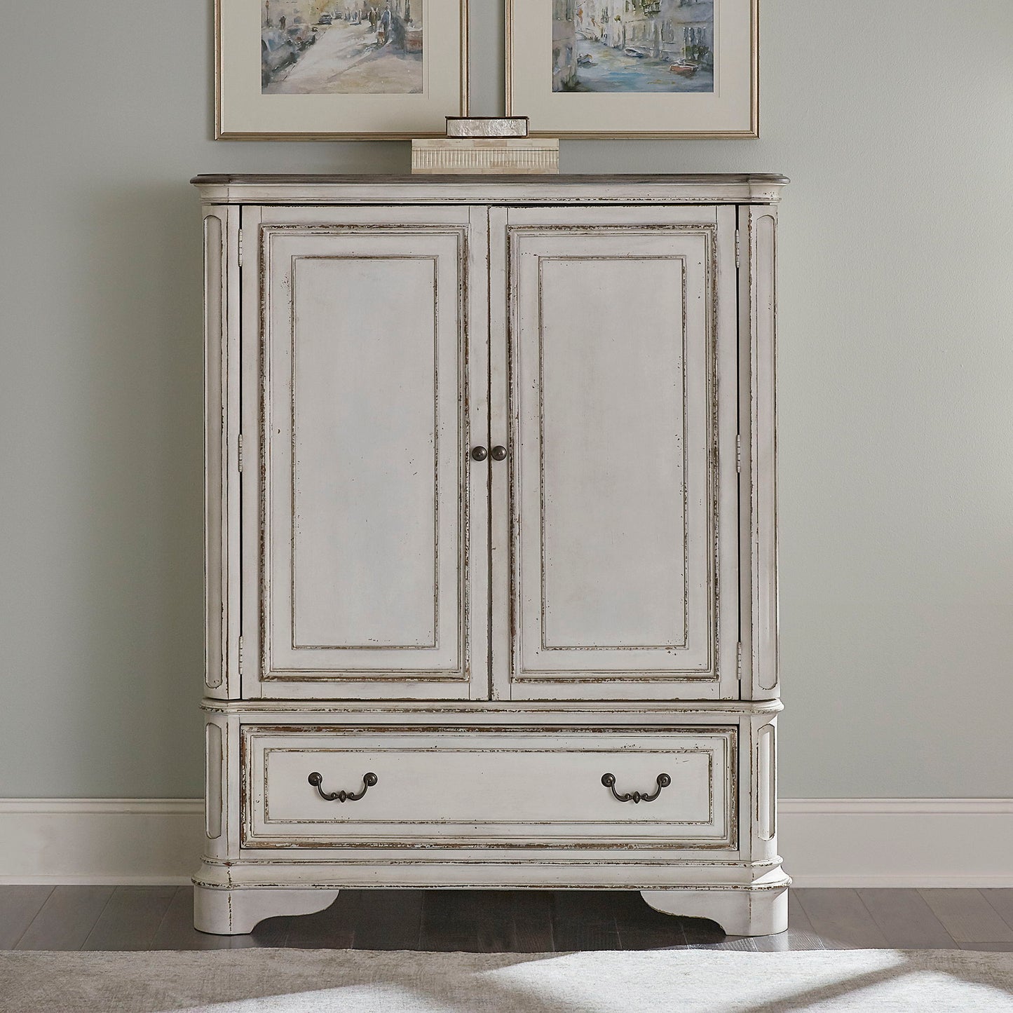 Magnolia Manor - Door Chest - White