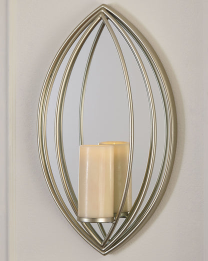 Donnica - Silver Finish - Wall Sconce